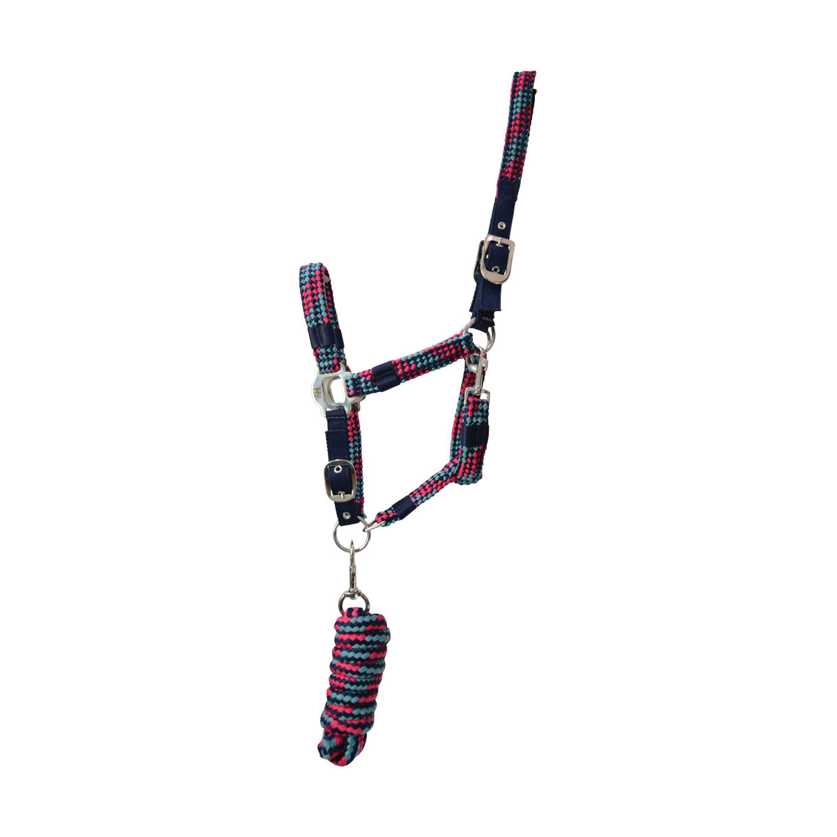 Hy Multicolour Adjustable Head Collar with Rope image 12