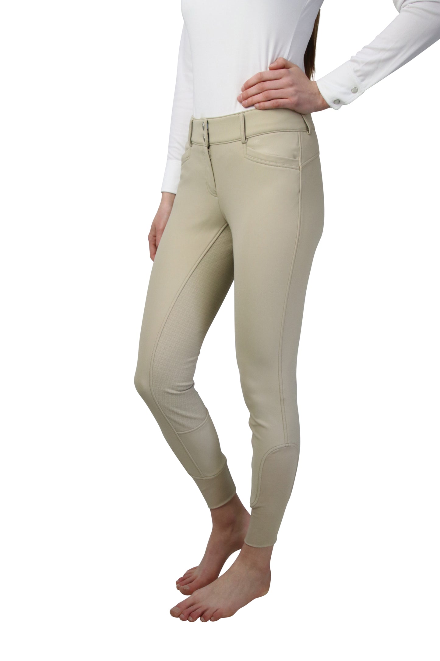Hy Equestrian Arctic Polar Softshell Breeches WATER REPELLENT image 6