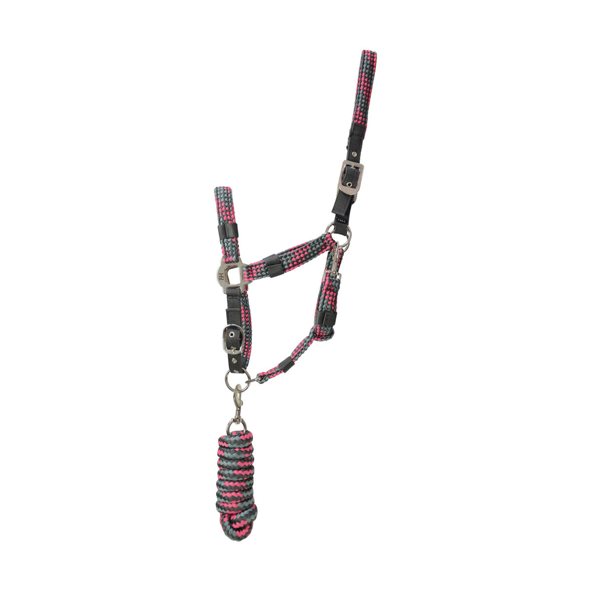 Hy Multicolour Adjustable Head Collar with Rope image 11