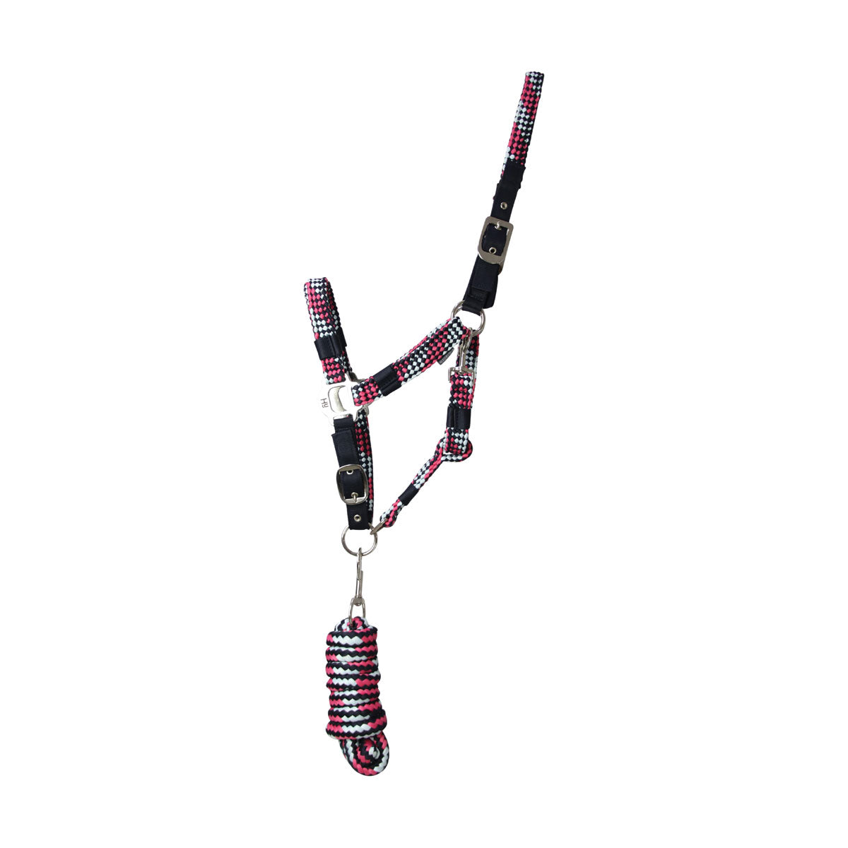 Hy Multicolour Adjustable Head Collar with Rope image 6