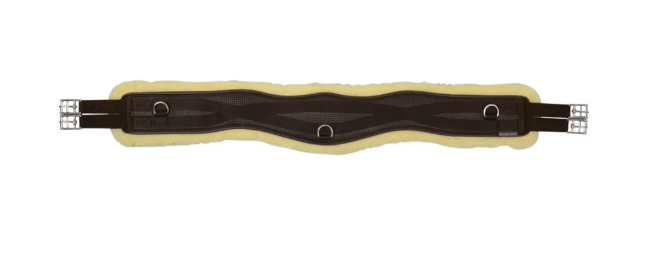 Hy Equestrian Fleece Lined GP/Jumping Contoured Girth