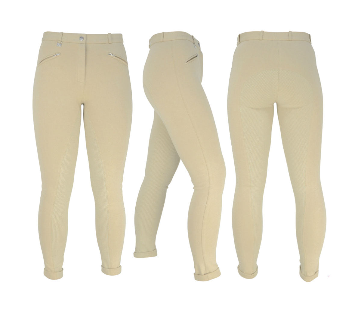 Hy Performance Raised Polka Dot Silicone Ladies Jodhpur image 2