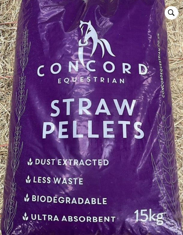 Concord Straw Pellets 20 x 15kg Bags image 0