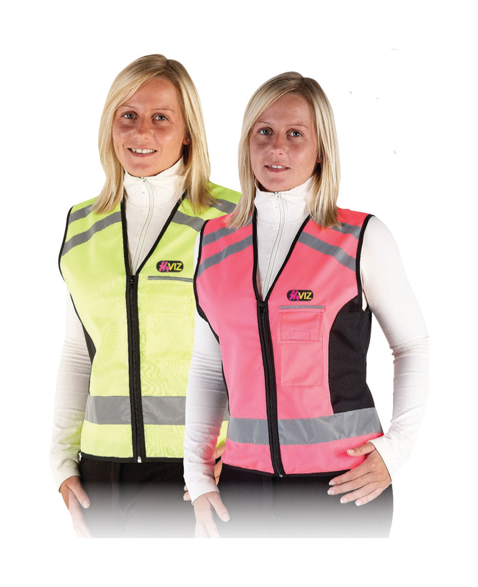 HYViz Reflective Waistcoat - Pass Wide and Slow image 0