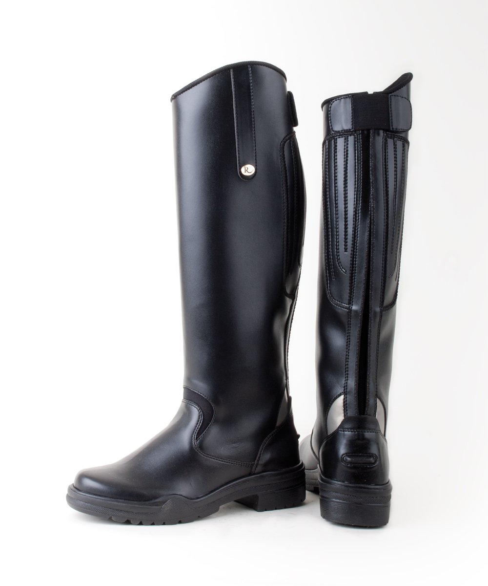 Rhinegold Nebraska Synthetic Long Riding Boots image 0