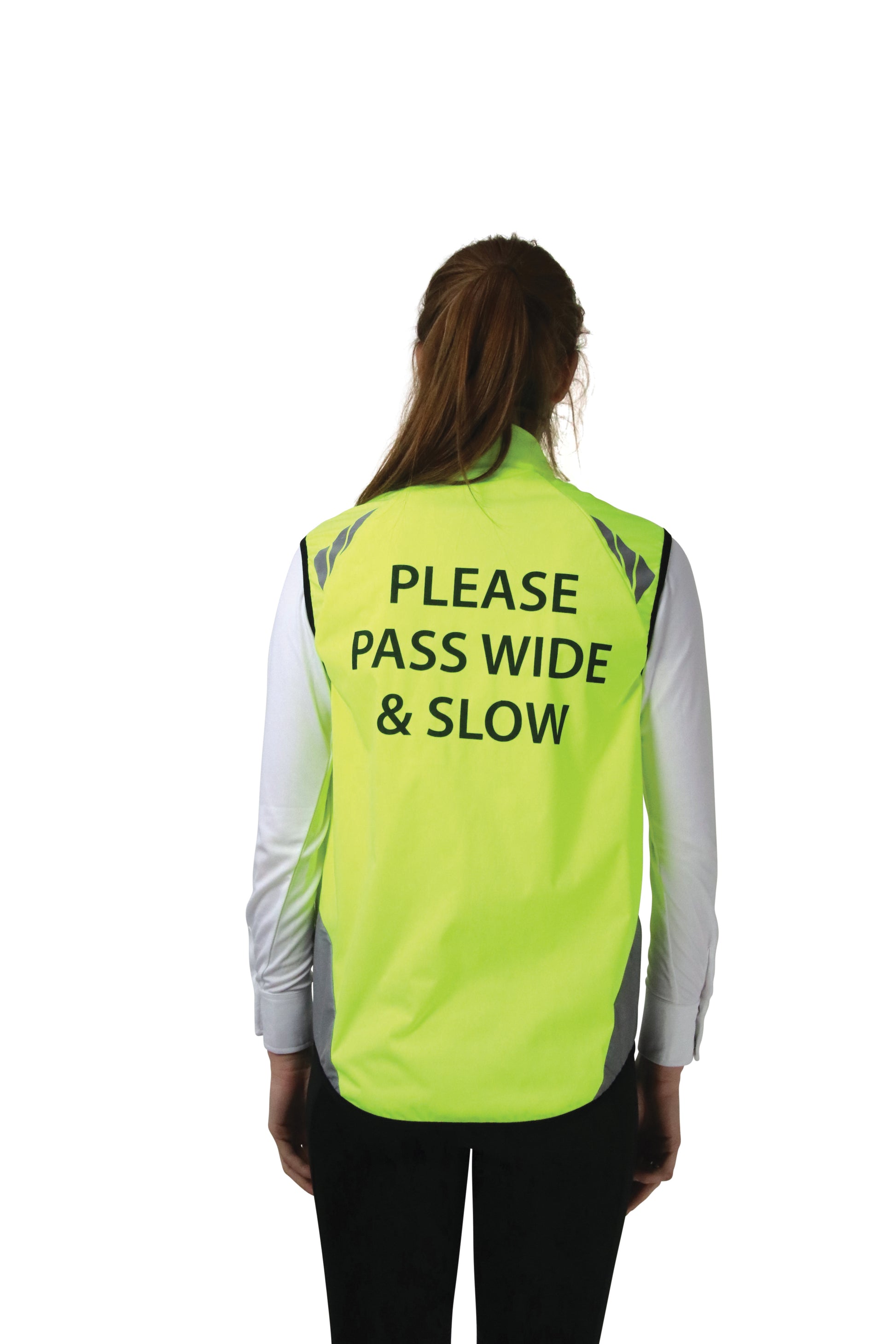 Reflector Gilet by Hy Equestrian - Pass Wide and Slow image 5