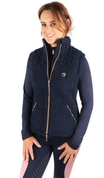 copy of Hy Equestrian Elevate Teddy Fleece Gilet image 0
