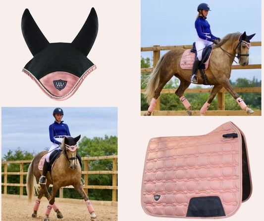 WOOF WEAR VISION DRESSAGE SADDLE PAD & FLY SET image 0