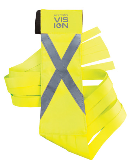 EQUETECH Hi-Vis Vision Horse Tail Streamers image 1