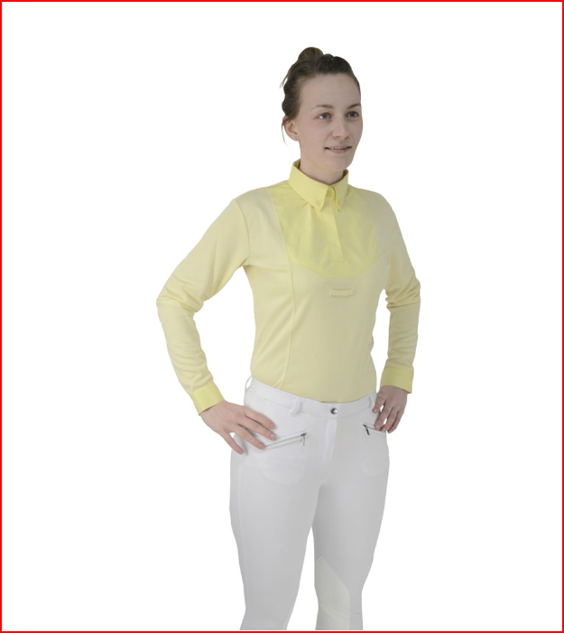Hy Equestrian Ladies Dedham Long Sleeved Tie Shirt image 0