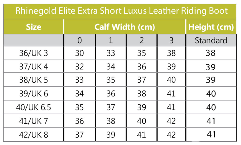 Rhinegold Elite Luxus Short Leather Riding Boot image 2