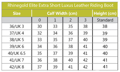 Rhinegold Elite Luxus Short Leather Riding Boot image 2