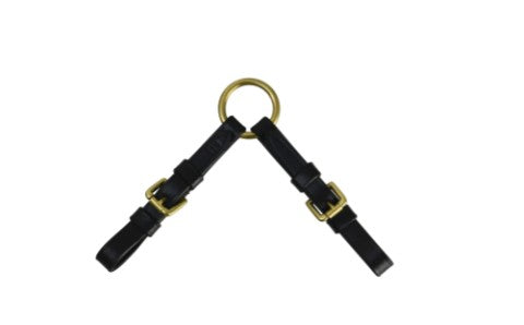Hy Equestrian Leather Coupling image 0