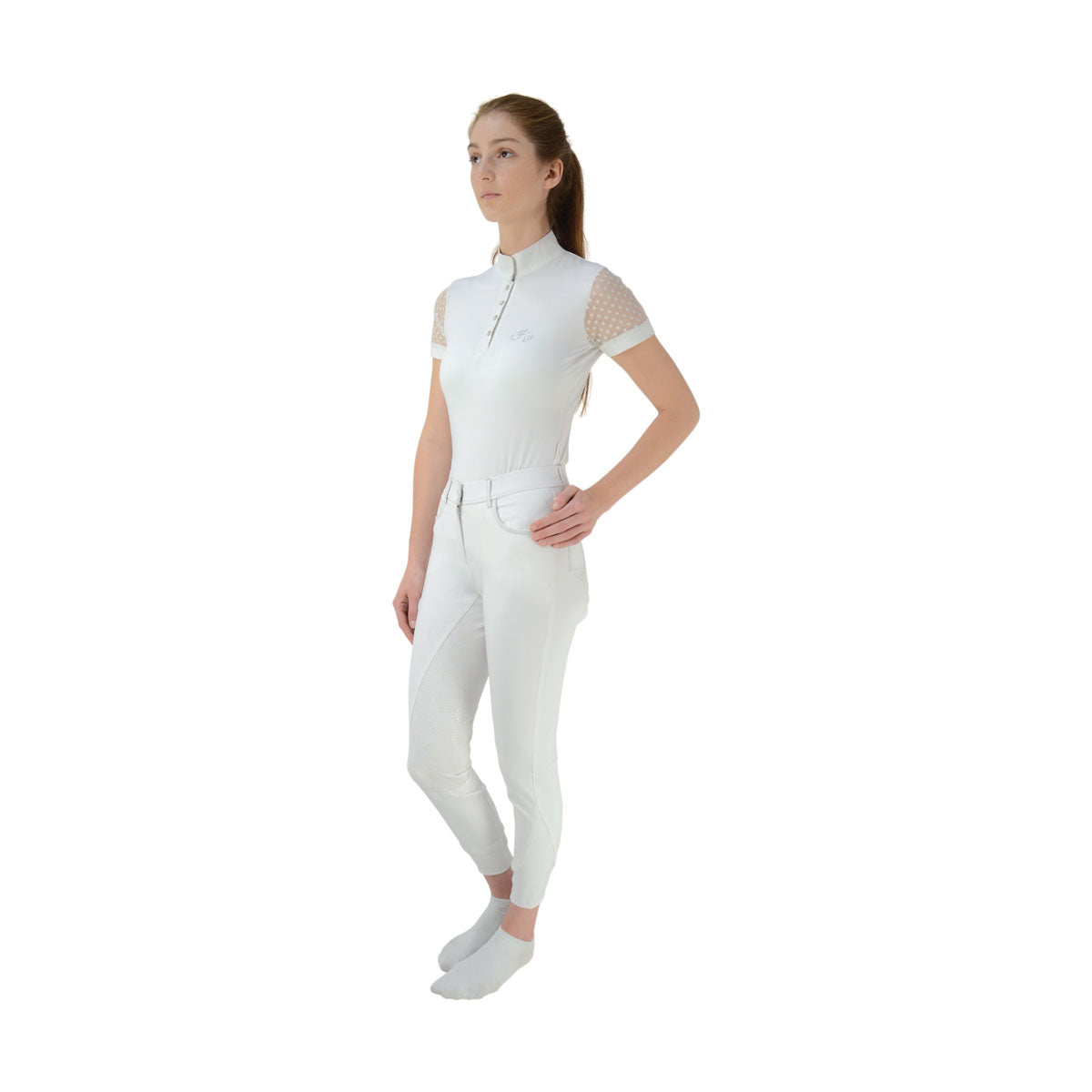 Hy Equestrian Lydia Lace Show Shirt image 0