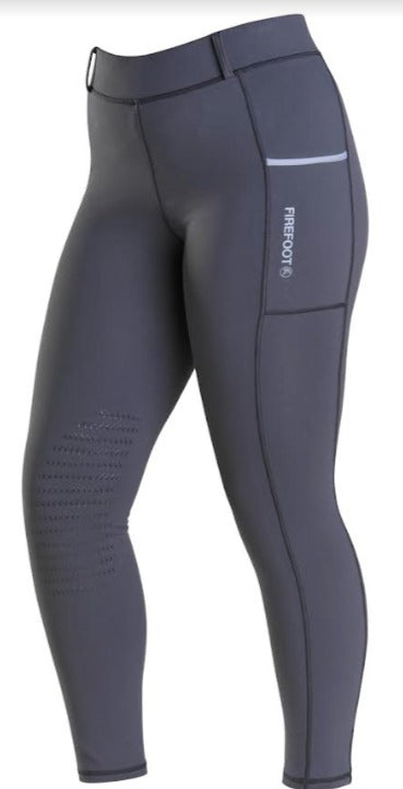 Firefoot Ladies Thirsk Fleece Lined Riding Tights image 1