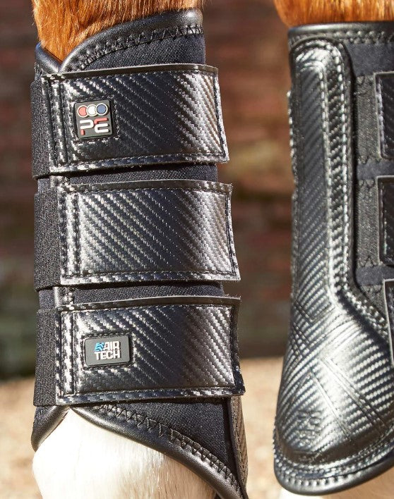 Premier Equine Carbon Air-Tech Single Locking Brushing Boots image 1