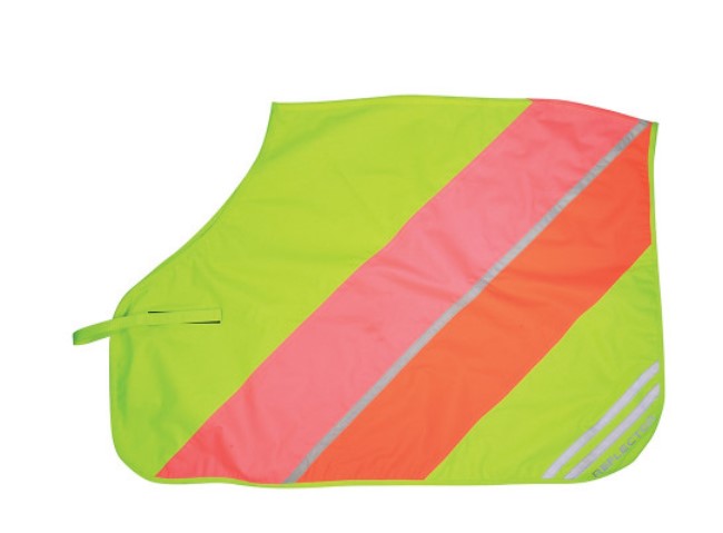 Hy Equestrian Reflector Quarter Mesh Exercise Sheet image 1