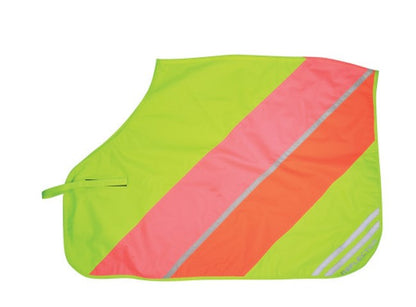 Hy Equestrian Reflector Quarter Mesh Exercise Sheet image 1