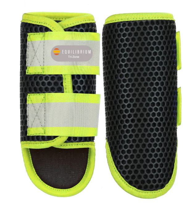 Equilibrium Tri-Zone Hi Viz  Brushing Boots