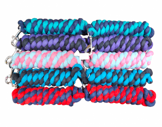 Two Tone Lead Ropes Pack of 10