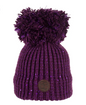 Bib Bobble Hat Berry Sparkle