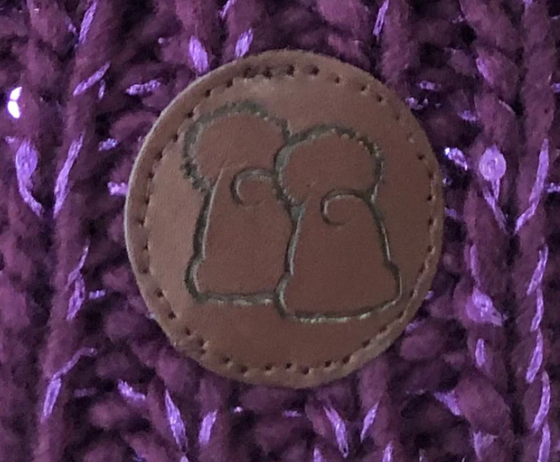 Bib Bobble Hat Berry Sparkle