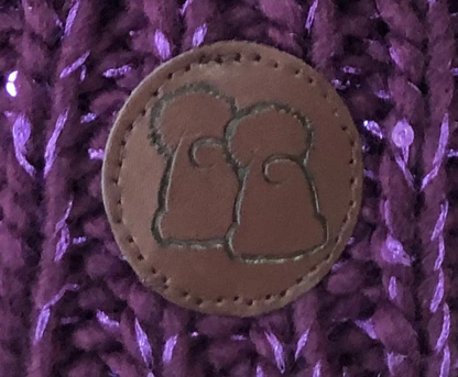 Bib Bobble Hat Berry Sparkle