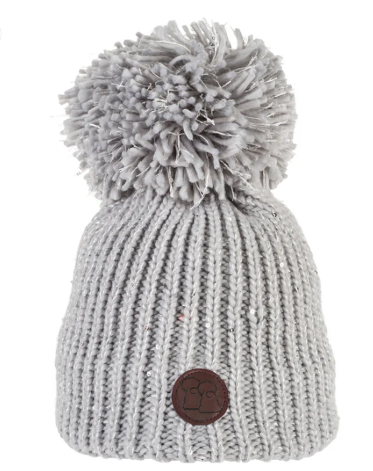 Bib Bobble Hat Iced Sparkle