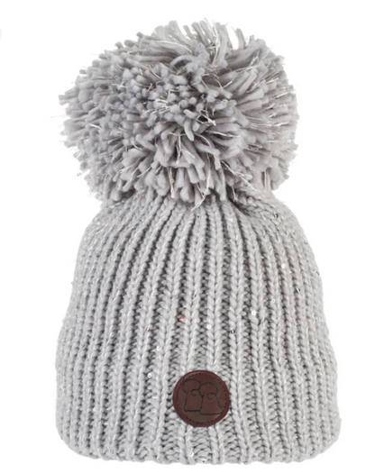 Bib Bobble Hat Iced Sparkle