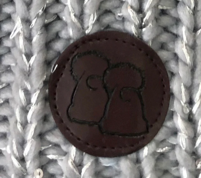 Bib Bobble Hat Iced Sparkle