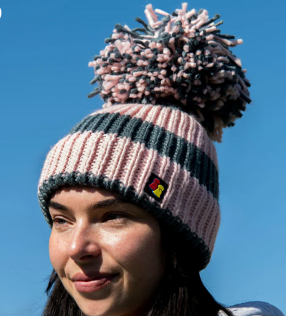 Bib Bobble Hat Berried Treasure