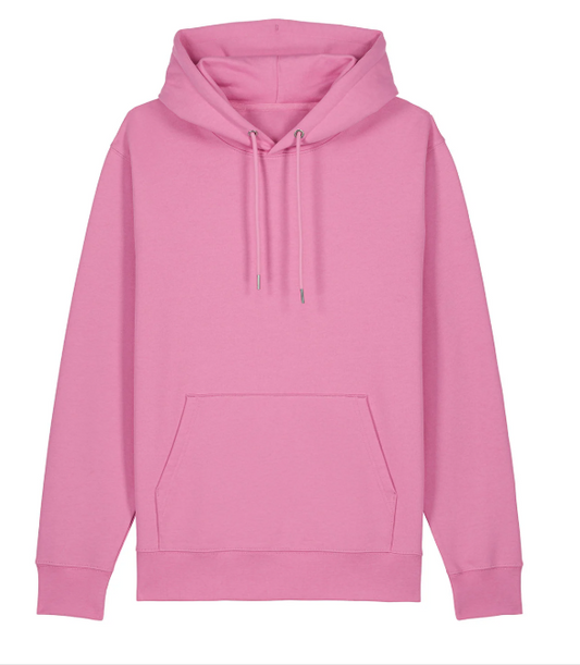 Pink Organic Cotton Hoodie
