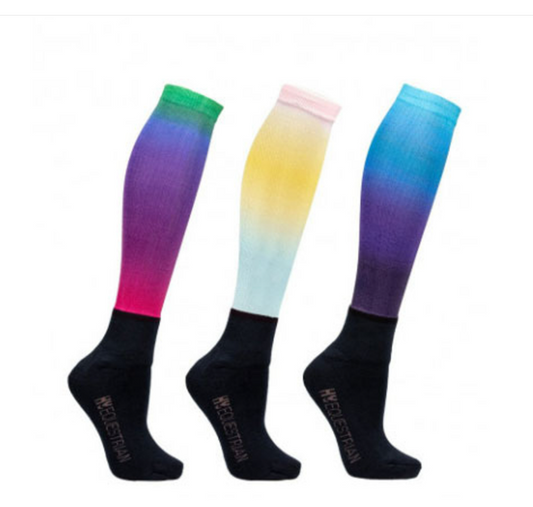 Hy Equestrian Ombre Socks ADULTS