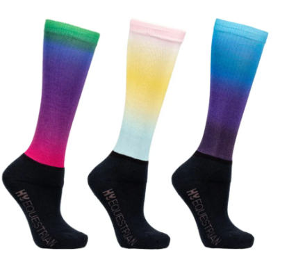 Hy Equestrian Ombre Socks JUNIOR