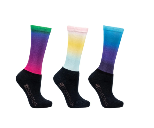 Hy Equestrian Ombre Socks JUNIOR