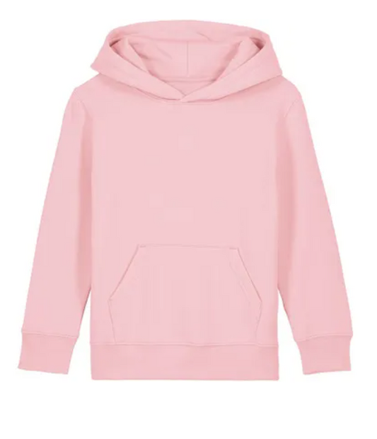 Pink Organic Cotton Hoodie
