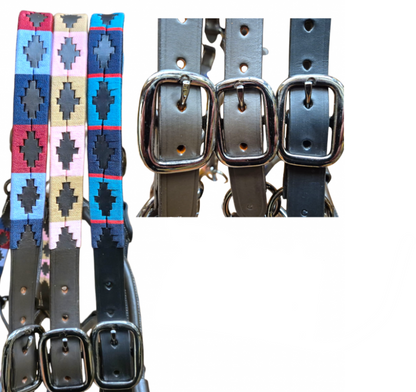 Polo Leather Headcollar with Black Nickel Fittings