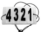 EQUETECH Easy Show Jacket Competition Numbers