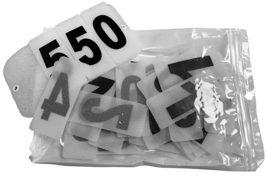 EQUETECH Easy Show Jacket Competition Numbers