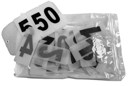EQUETECH Easy Show Jacket Competition Numbers