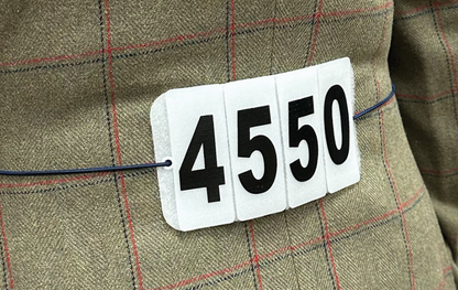 EQUETECH Easy Show Jacket Competition Numbers