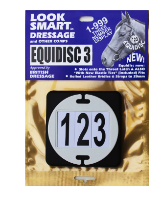 Equidisc - White - 3 Number