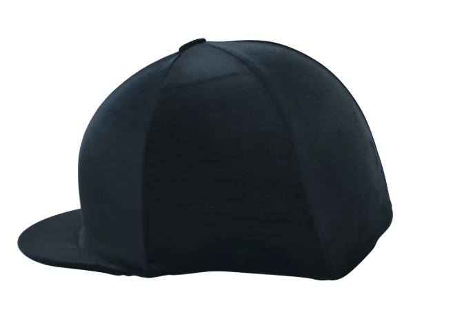 Hy Equestrian Velour Soft Velvet Hat Cover