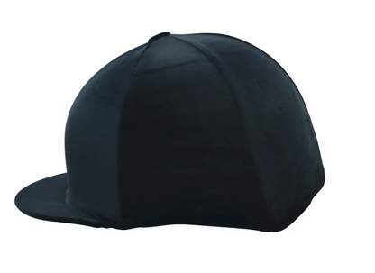Hy Equestrian Velour Soft Velvet Hat Cover