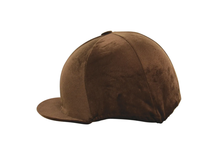 Hy Equestrian Velour Soft Velvet Hat Cover