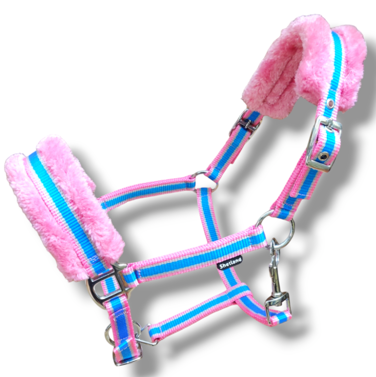 Shetland Fluffy Halters - 5 colours (Copy)