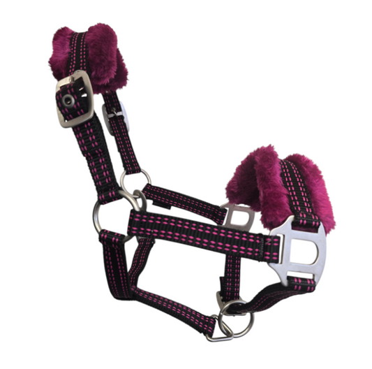 Mini Shetland Fluffy Halters - 6 colours