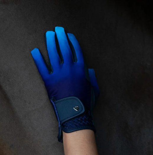 Hy Equestrian Ombre Riding Gloves