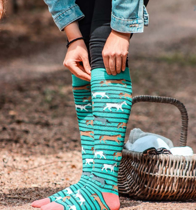 Bartleby Ladies Funky Welly Socks   7 Designs