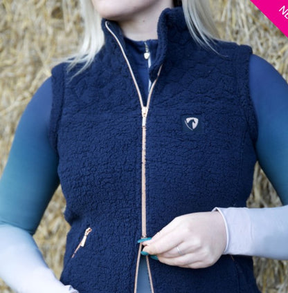 copy of Hy Equestrian Elevate Teddy Fleece Gilet image 3